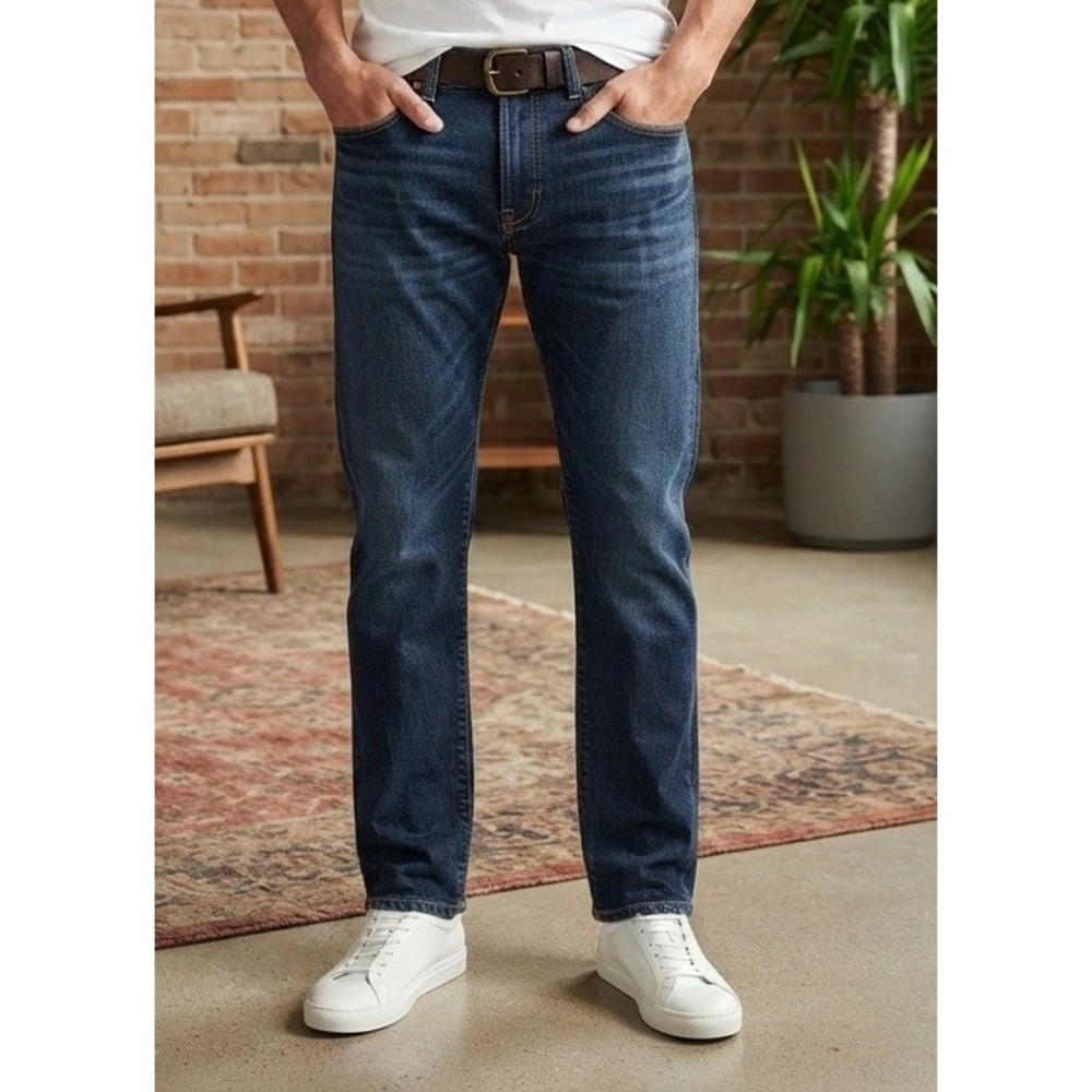 Levi's‎ 511 Slim Fit Blue Denim Jeans 04511-4534 Men's 34x32 Medium Wash Stretch
